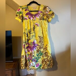 Yellow Pura Vida Shift Dress